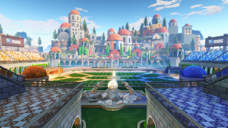 Illustration for article titled It’s Tough To See Everything On Rocket League’s New Map